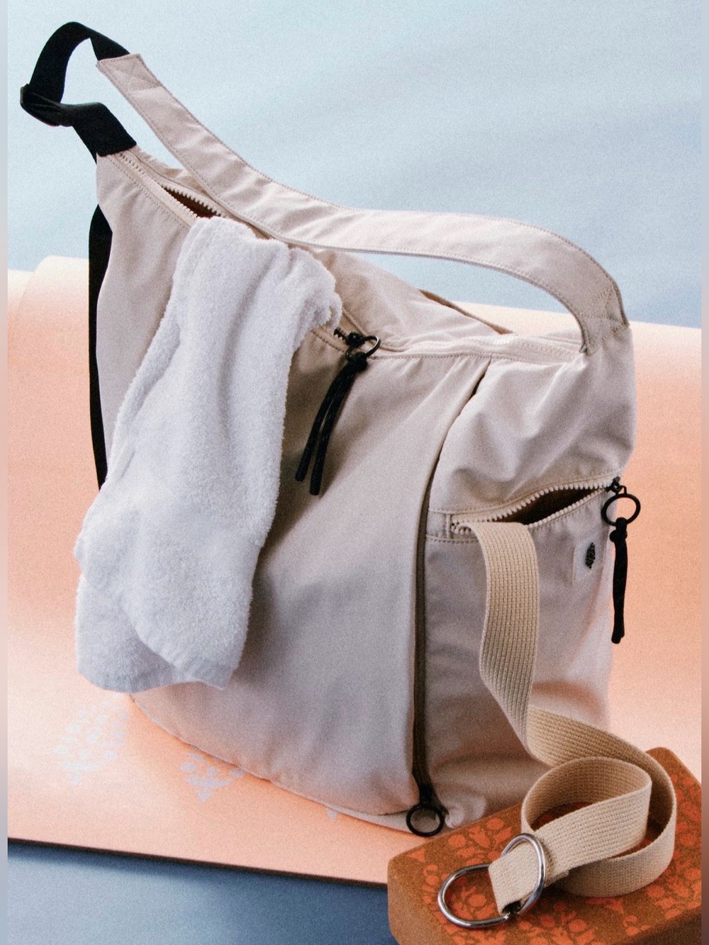 Free People No Time Zones Carryall Tote